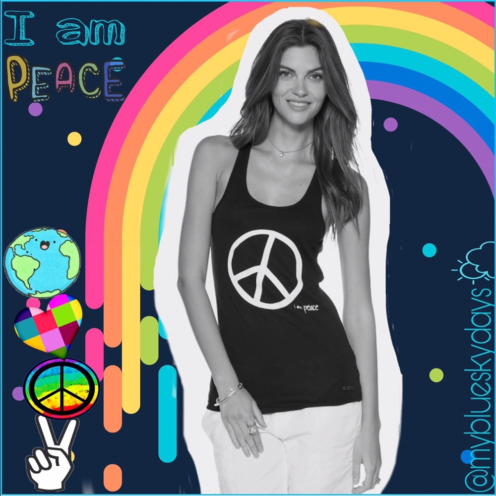✌🏼💗🌎 I am peace tank